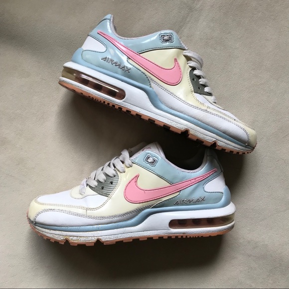baby blue and pink nikes